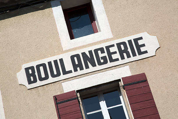 istock Bakery Sign Bakery, Provence, France 614240520