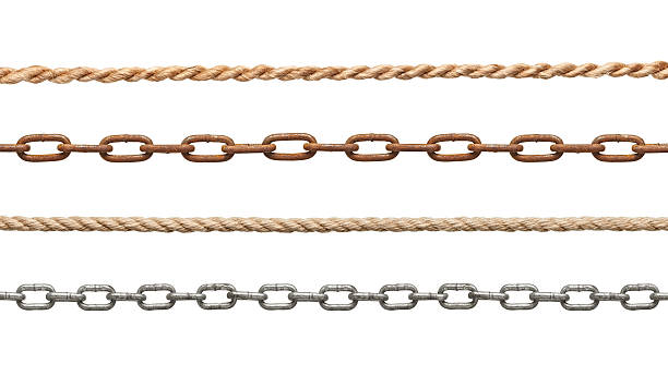chain rope connection slavery strenght link