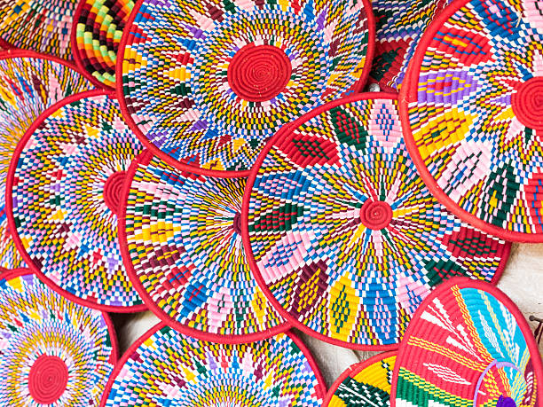 istock Traditional Ethiopian Habesha baskets 614242430