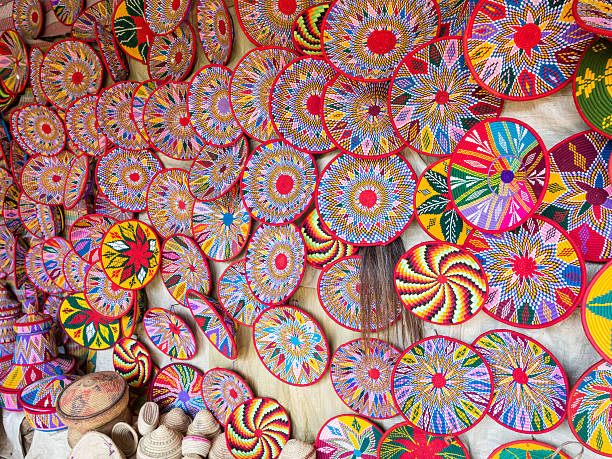 istock Traditional Ethiopian Habesha baskets 614243020
