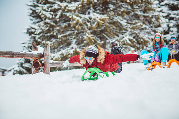 istock Friends on winter vacation 614243610