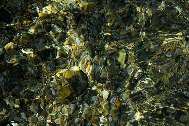 istock Beach sand under sea water background 614244324