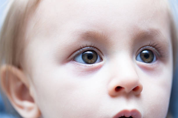 istock Eye of a baby 614249128