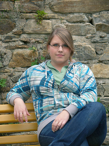 istock Young girl with glasses 614251654