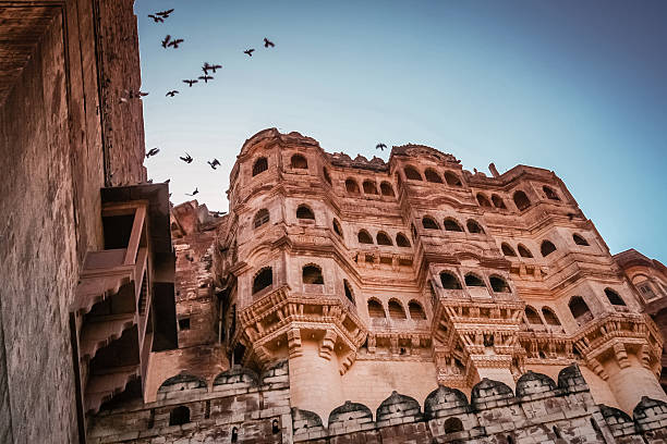 메헤란가르 in 조드푸르 - mehrangarh 뉴스 사진 이미지