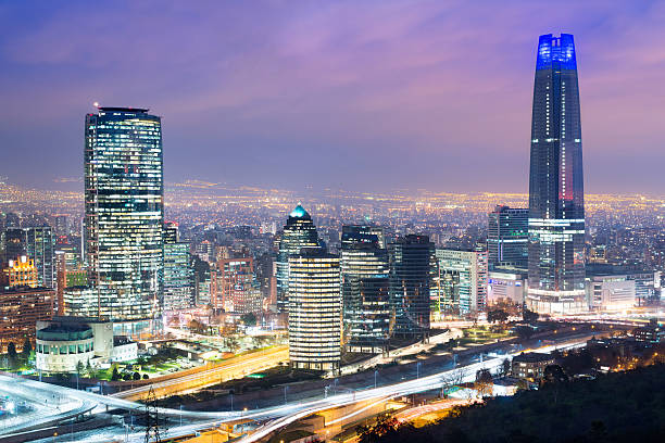 Skyline of Santiago de Chile