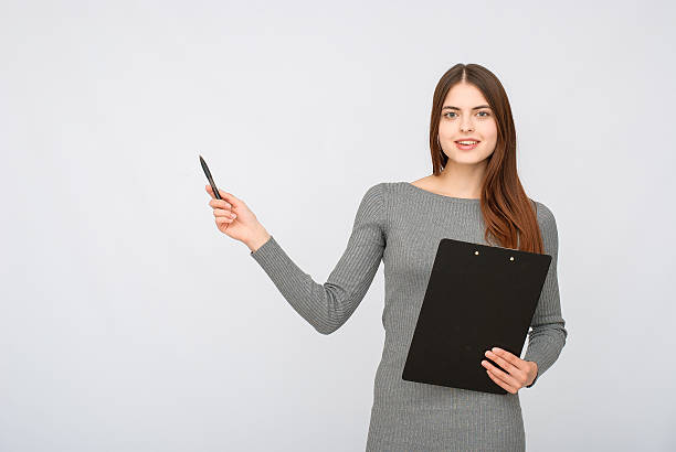 istock Smiling business woman 614313288