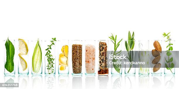 Homemade Skin Care And Body Scrubs With Natural Ingredients Stock Photo - Download Image Now