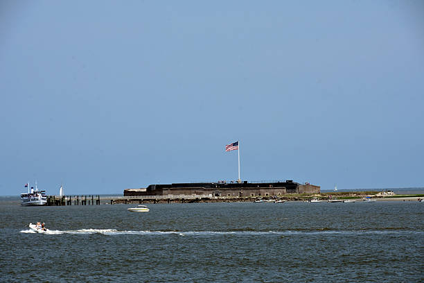 포트 섬터 - fort sumter 뉴스 사진 이미지