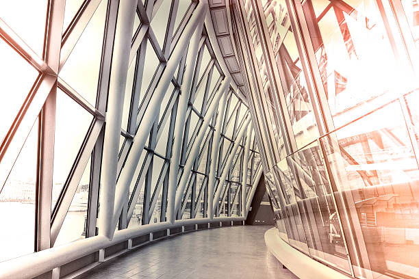 istock Futuristic Architecture of London City Hall 614319192