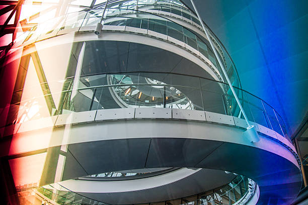 istock Futuristic Architecture of London City Hall 614319542