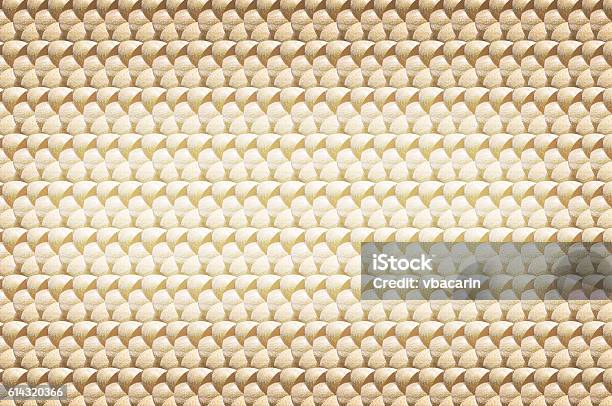 Golden Abstract Texture Background Made Of Small Coconuts Stock Photo - Download Image Now
