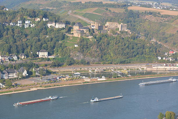 prom św goar - rheinfels zdjęcia i obrazy z banku zdjęć