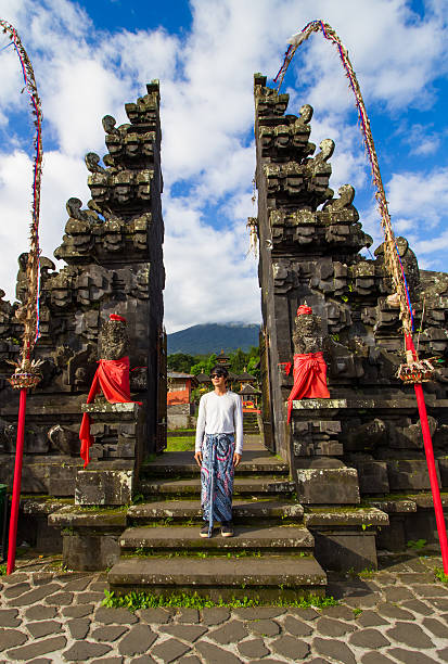 istock Pura Besakih door facade 614332156