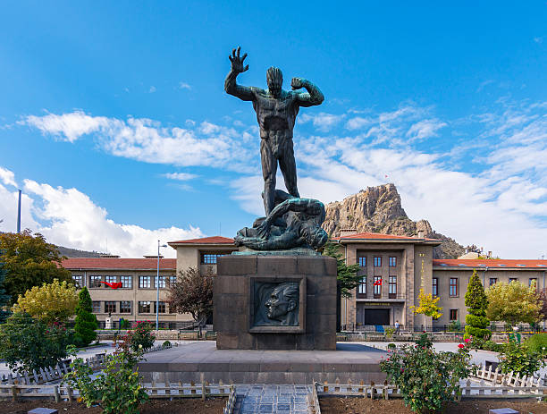 Ataturk Buyuk Utku Monument stock photo