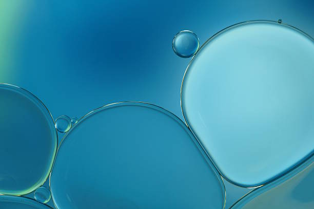 istock Oil and Water - blue (317) 614335596