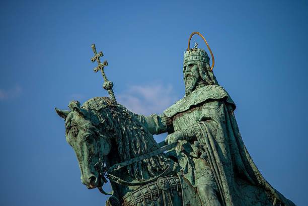 Statue of Saint Stephen in Budapest