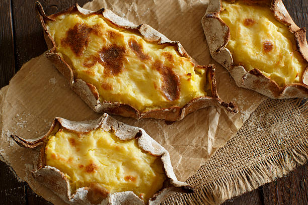 istock Traditional karelian pasties with potatoes 614342818