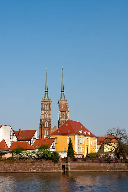 istock View to Ostrow Tumski, Wroclaw, Poland. 614343548