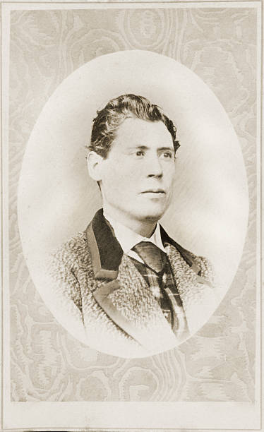 istock Old Portrait of a man. 614348680