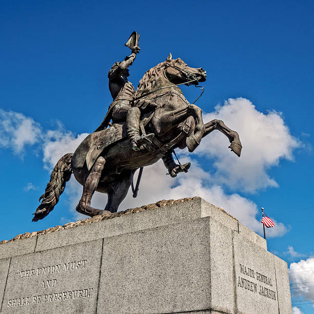 istock General Andrew Jackson on a  Horse 614403730