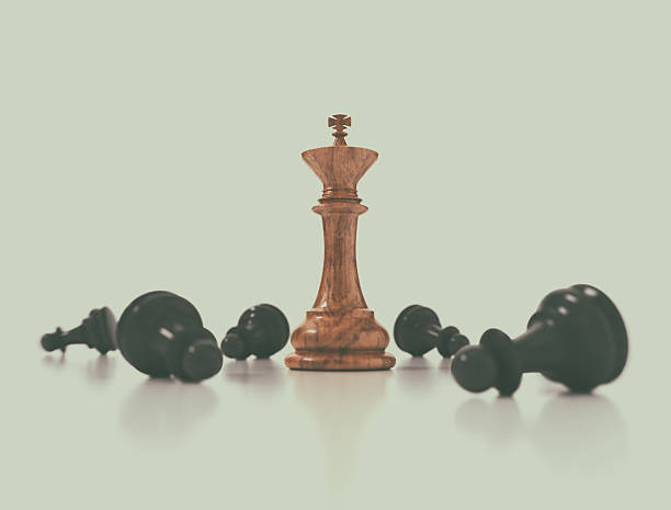 istock Chess business concept, leader & success 614404736