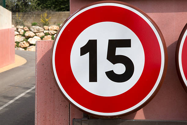 istock Fifteen Speed Limit Sign 614408378