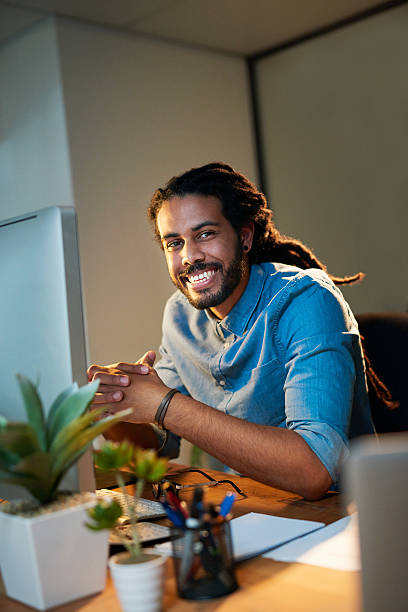 istock Hard work puts you where success can find you 614409182
