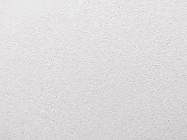 White Wall made of cement concrete Texture