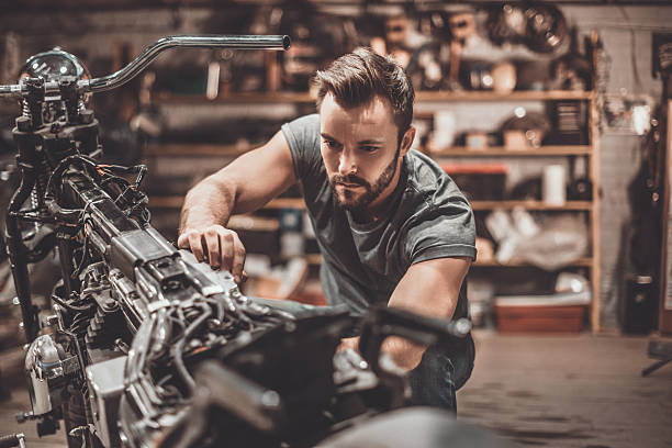 istock Bike is his life. 614411382