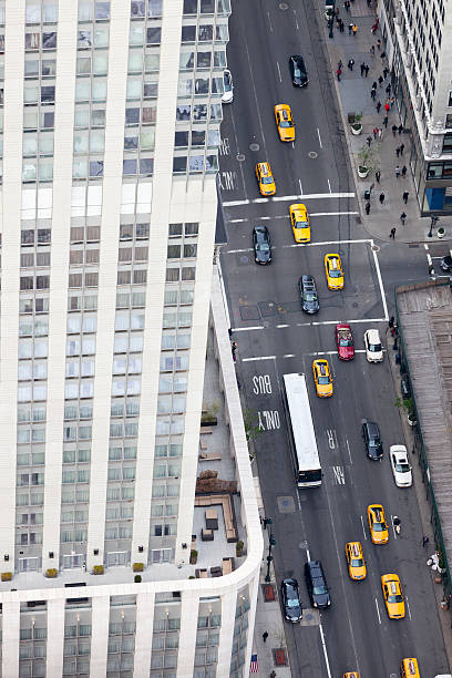 istock Traffic from Above, Manhattan, New York City 614413848