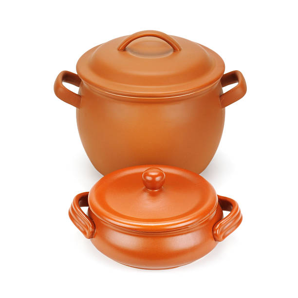 istock set of clay pots 614416390