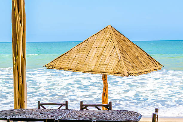 istock Bar at Beach Santa Elena Ecuador 614427426