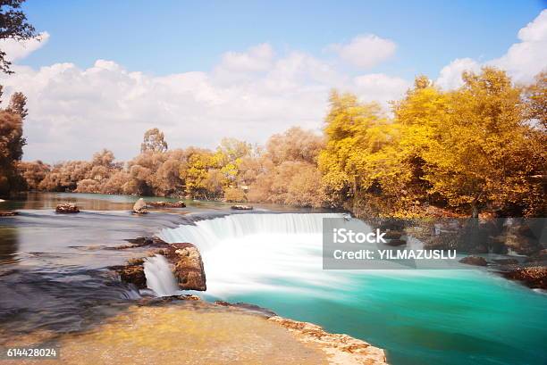 Manavgat Waterfall Stock Photo - Download Image Now - Manavgat, Antalya Province, Backgrounds