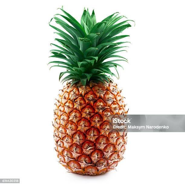 Pineapple Stock Photo - Download Image Now - Pineapple, Cross Section, Cut Out