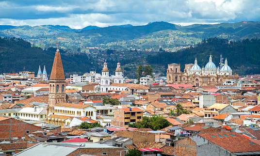 Vista de la ciudad de Cuenca photo