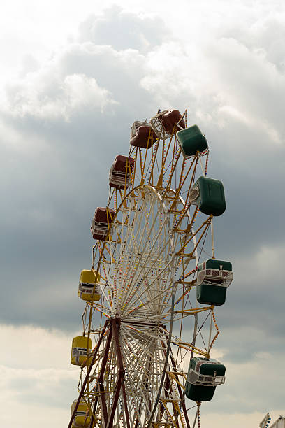 istock Ferris Wheel from amusement park 614433246