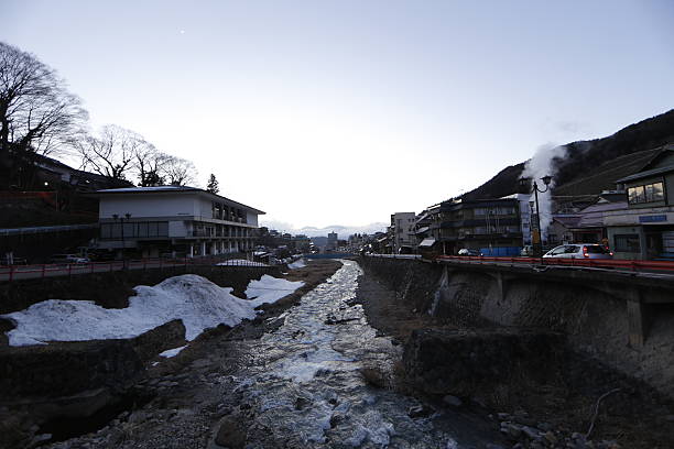 istock Onsen (Hot Spring) Town in Japan 614433468