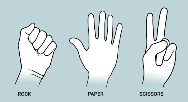 Hand Paper Scissors Free hand paper scissor Vector Images & Graphics | FreeImages