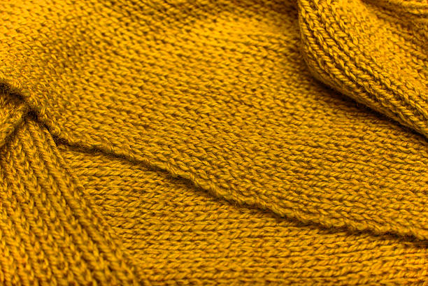 istock Texture of the knitted fabric. 614438358