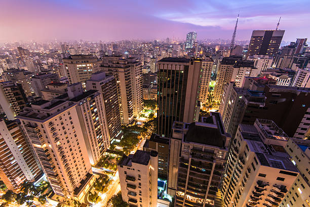 istock Sao Paulo City at Night 614438548