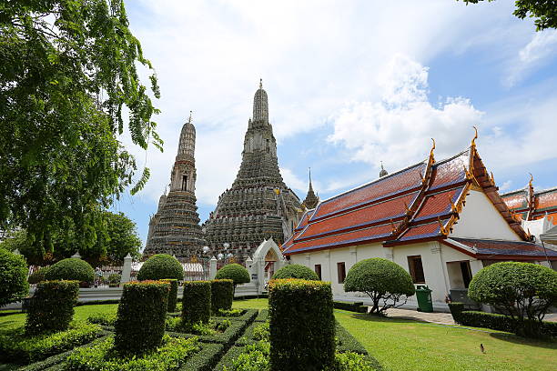 istock Thailand Bangkok Wat Arun temple detail 614493308