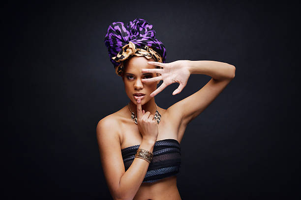 istock Fashionable woman giving a pose 614493502
