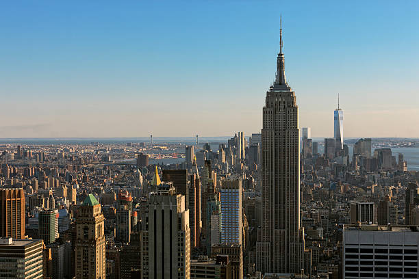 istock Midtown and Lower Manhattan Skyline, New York, USA 614500972