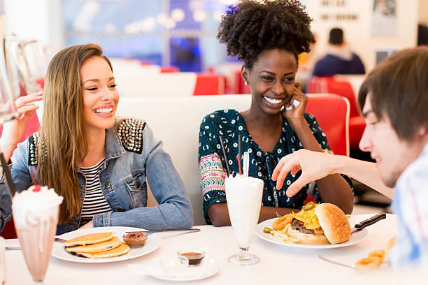 istock Women in the diner 614505066