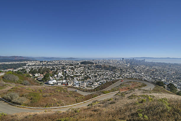 istock Cityscape from Twin Peaks, San Francisco, USA. 614506444