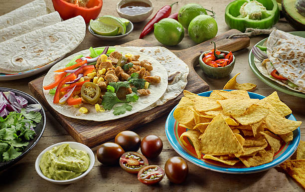 istock various Mexican food ingredients 614506868