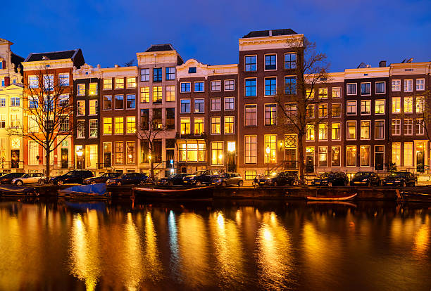 istock Houses of Amsterdam, Netherlands 614507326