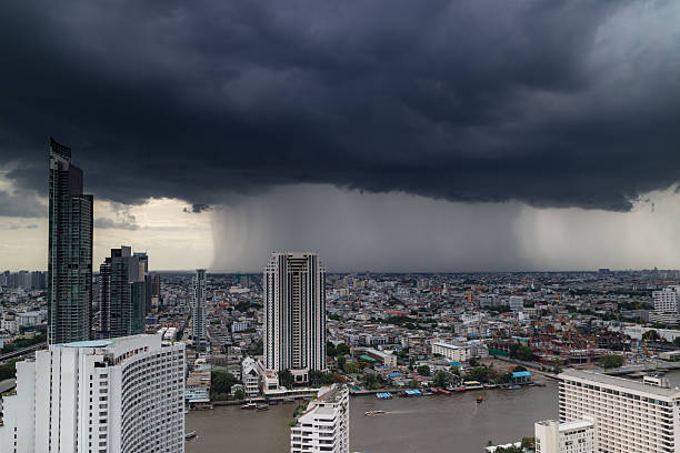 istock Storm day in city 614508472