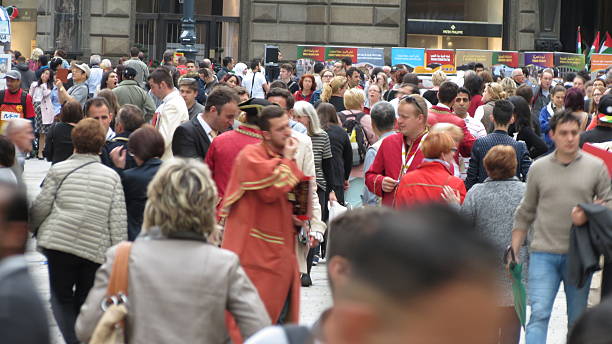 istock Crowd in the streets of Vienna city centre 614515744